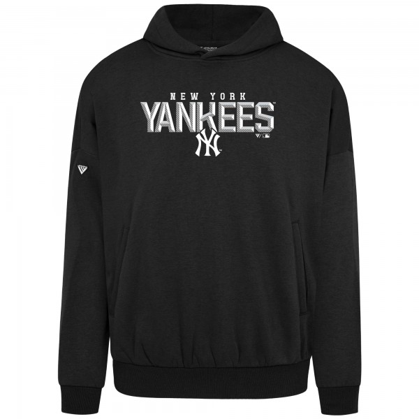 Толстовка New York Yankees Levelwear Black Contact Carve