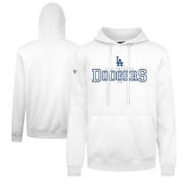 Los Angeles Dodgers Levelwear White Podium Journey Hoodie