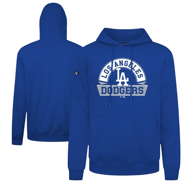 Los Angeles Dodgers Levelwear Royal Podium Banner Arch Hoodie