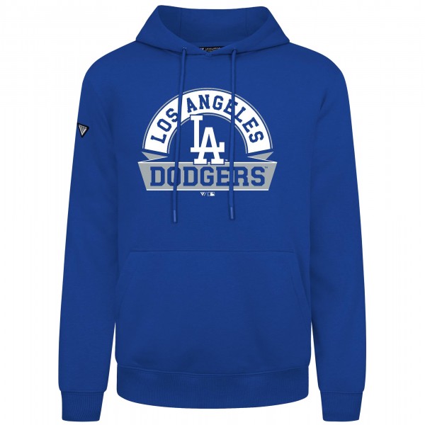 Los Angeles Dodgers Levelwear Royal Podium Banner Arch Hoodie