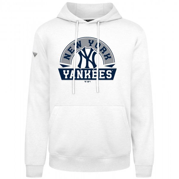 Толстовка New York Yankees Levelwear White Podium Banner Arch
