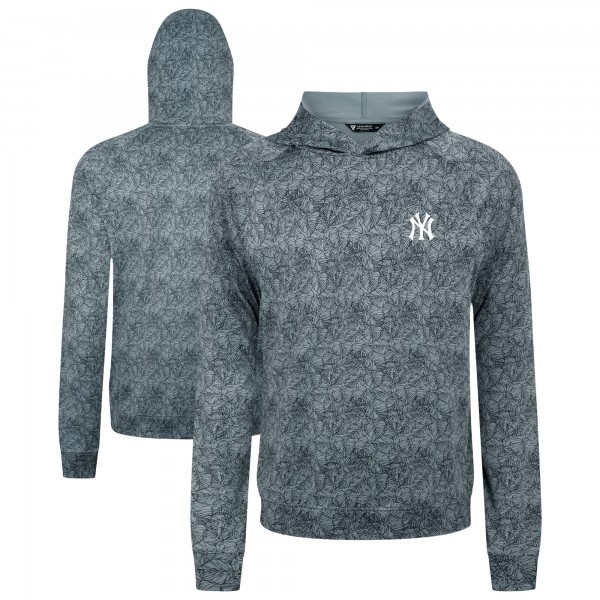 Толстовка New York Yankees Levelwear Gray Albatross Raglan
