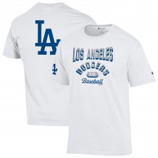 Los Angeles Dodgers Champion White 3-Hit Jersey T-Shirt