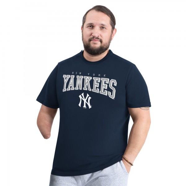 New York Yankees G-III Sports by Carl Banks Navy Adaptive Classic Team Spirit T-Shirt