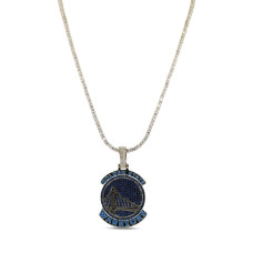 Кулон Golden State Warriors GLD 18K Yellow Gold Logo & 20 Tennis Chain
