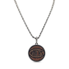 Кулон New York Knicks GLD 18K Yellow Gold Logo & 20 Rope Chain