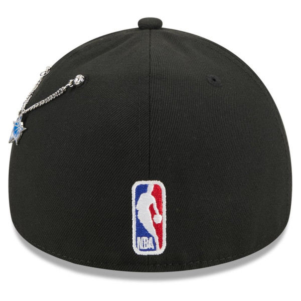 Бейсболка Orlando Magic New Era Black 2026 NBA Draft On-Stage Crystal A-Frame 59FORTY