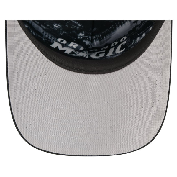 Бейсболка Orlando Magic New Era Black 2026 NBA Draft On-Stage Crystal A-Frame 59FORTY