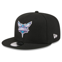 Бейсболка Charlotte Hornets New Era Black 2026 NBA Draft Crystal 9FIFTY