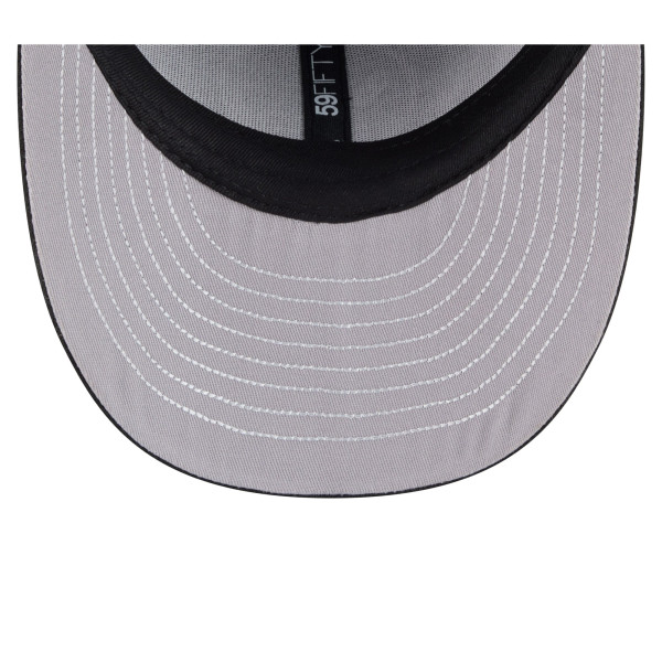 Бейсболка Golden State Warriors New Era Black Freedom Pre-Curved 59FIFTY