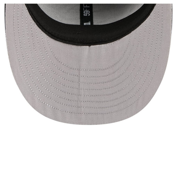 Бейсболка Brooklyn Nets New Era Black Freedom Pre-Curved 59FIFTY