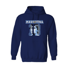 Толстовка Diego Maradona Argentina National Team Vive La Fete Name & Number - Navy