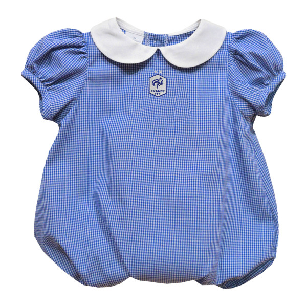 Детская France National Team Vive La Fete Girls Gingham Puffy Bubble Dress - Royal