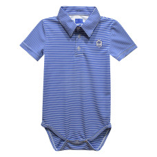 Детская France National Team Vive La Fete Pencil Stripe Polo Bodysuit - Royal