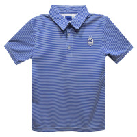 Подростковая France National Team Vive La Fete Pencil Stripe Polo - Royal