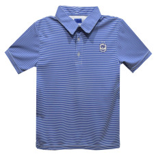 Подростковая France National Team Vive La Fete Pencil Stripe Polo - Royal