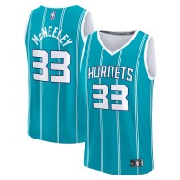 Charlotte Hornets Liam McNeeley Fanatics Teal Fast Break Replica Jersey - Icon Edition
