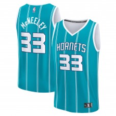 Charlotte Hornets Liam McNeeley Fanatics Teal Fast Break Replica Jersey - Icon Edition