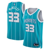 Джерси Unisex Charlotte Hornets Liam McNeeley Jordan Brand Teal Swingman - Icon Edition