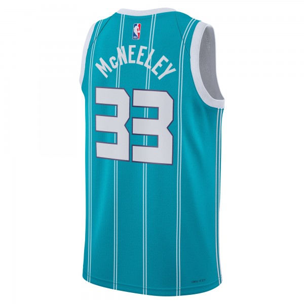 Джерси Unisex Charlotte Hornets Liam McNeeley Jordan Brand Teal Swingman - Icon Edition