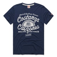 New York Yankees x Seinfeld Homage Navy Costanzas Calzones T-Shirt