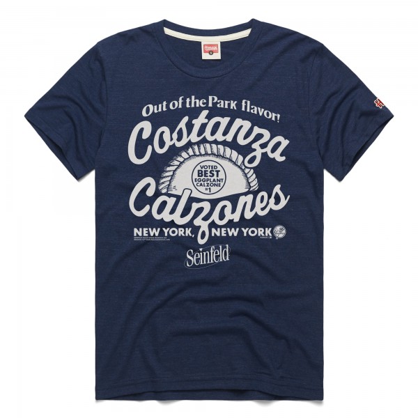 New York Yankees x Seinfeld Homage Navy Costanzas Calzones T-Shirt
