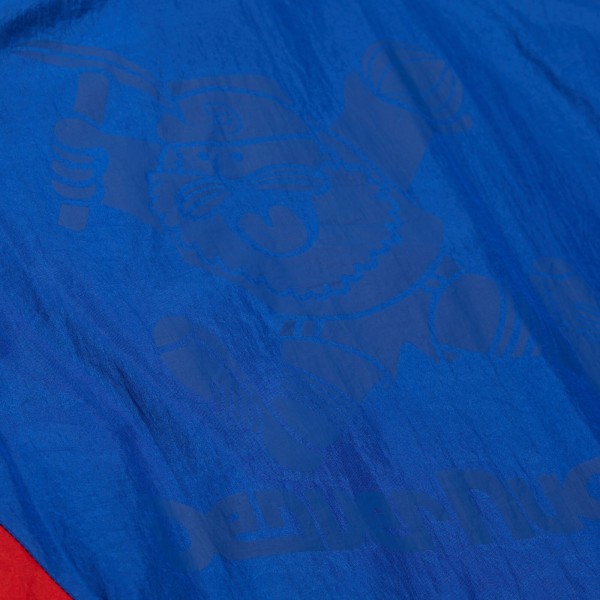 Denver Nuggets Mitchell & Ness Blue Playmaker Full-Zip Hooded Windbreaker Jacket