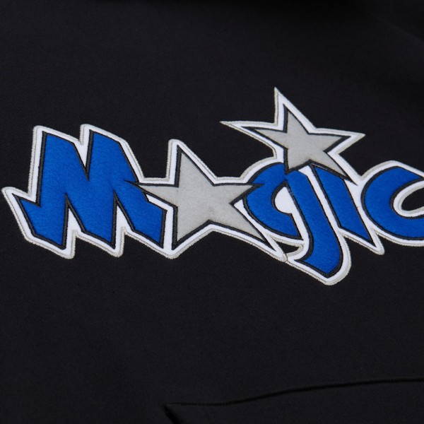Unisex Orlando Magic Mitchell & Ness Black Vintage Heavyweight Hoodie