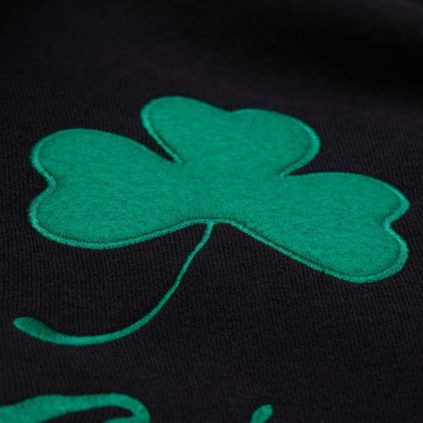 Unisex Boston Celtics Mitchell & Ness Black Vintage Heavyweight Hoodie