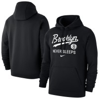 Brooklyn Nets Nike Black Brooklyn Never Sleeps Club Hoodie