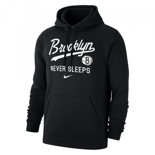Brooklyn Nets Nike Black Brooklyn Never Sleeps Club Hoodie