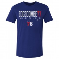 Philadelphia 76ers VJ Edgecombe 500 Level Royal Elite T-Shirt