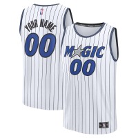 Именная игровая джерси Orlando Magic Fanatics White Fast Break Replica Custom - Association Edition