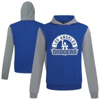 Los Angeles Dodgers Levelwear Royal Throwback Ultimate Banner Arch Hoodie