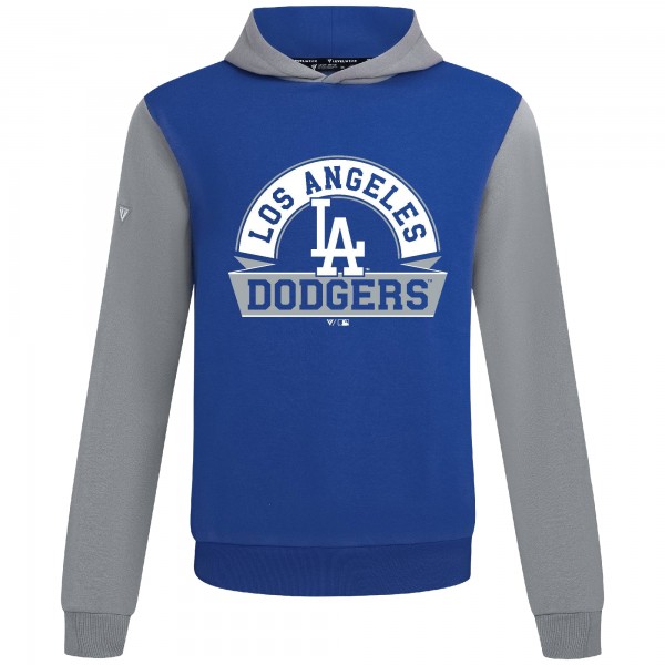 Los Angeles Dodgers Levelwear Royal Throwback Ultimate Banner Arch Hoodie