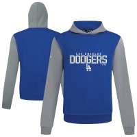 Los Angeles Dodgers Levelwear Royal Throwback Carve Ultimate Hoodie