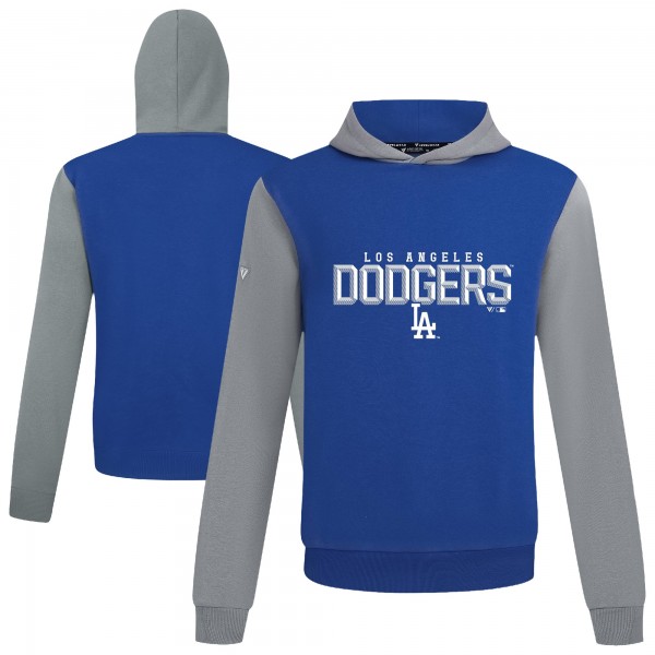 Los Angeles Dodgers Levelwear Royal Throwback Carve Ultimate Hoodie