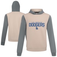 Los Angeles Dodgers Levelwear Sand Throwback Carve Ultimate Hoodie