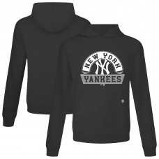 Толстовка New York Yankees Levelwear Black Relay Banner Arch