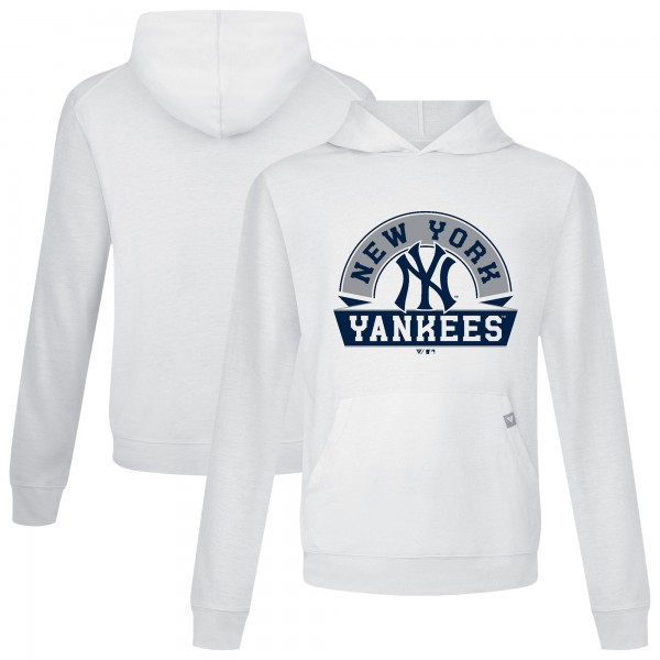 Толстовка New York Yankees Levelwear White Relay Banner Arch