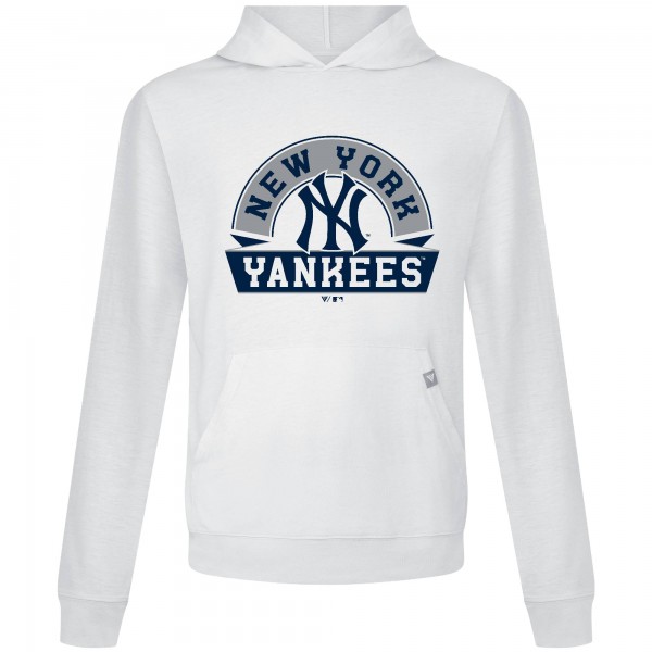 Толстовка New York Yankees Levelwear White Relay Banner Arch