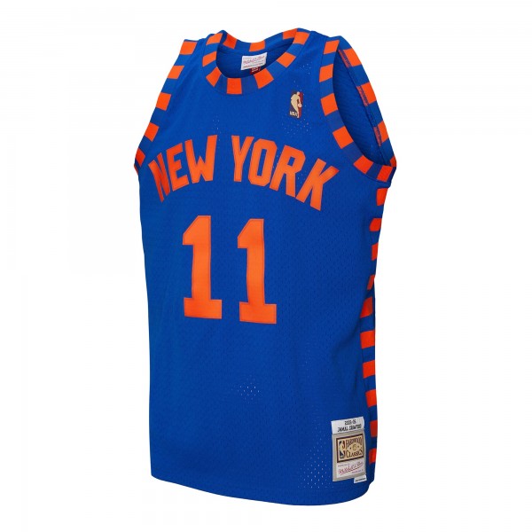 Джерси New York Knicks Jamal Crawford Mitchell & Ness Blue 2005/06 Hardwood Classics Swingman