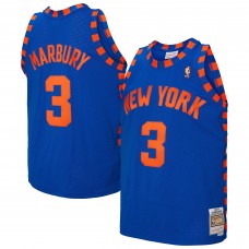Джерси New York Knicks Stephon Marbury Mitchell & Ness Blue 2005/06 Hardwood Classics Swingman