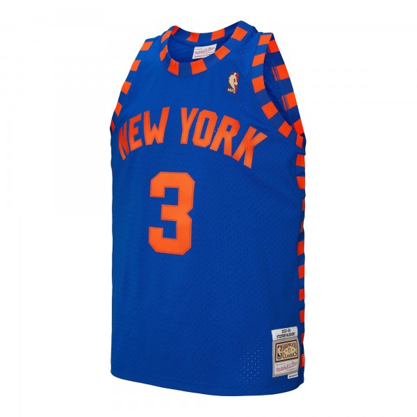 Джерси New York Knicks Stephon Marbury Mitchell & Ness Blue 2005/06 Hardwood Classics Swingman