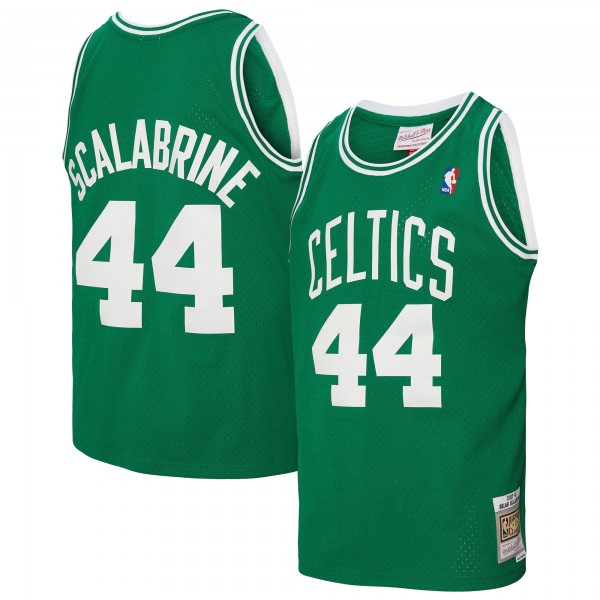 Джерси Boston Celtics Brian Scalabrine Mitchell & Ness Kelly Green 2007/08 Hardwood Classics Swingman