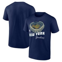 New York Yankees Navy Home Stadium T-Shirt