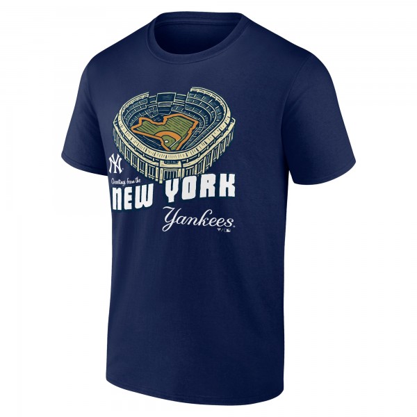 New York Yankees Navy Home Stadium T-Shirt