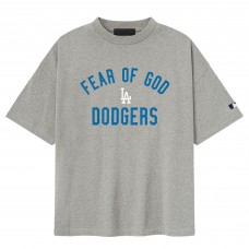 Los Angeles Dodgers Fear of God x MLB Heather Gray 90s Fit T-Shirt