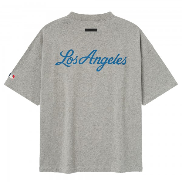 Los Angeles Dodgers Fear of God x MLB Heather Gray 90s Fit T-Shirt