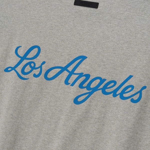 Los Angeles Dodgers Fear of God x MLB Heather Gray 90s Fit T-Shirt